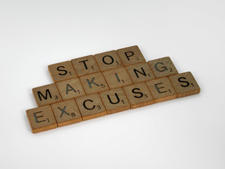 Implementing ⁢Practical Strategies to Overcome Daily Excuses